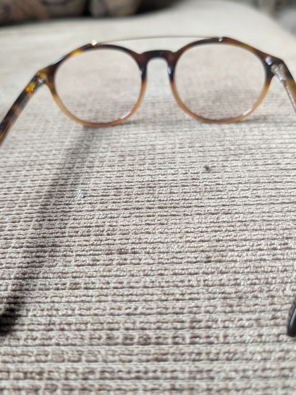 Tom Ford TF5455 056 Round Tortoise Eyeglass Frames 50□20 145 w/ Case
